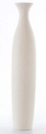 Dekoratiivne vaas Riso, 63 cm, kreemjasvalge