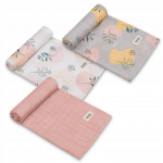 M&auml;hkimistekk Lionelo Bamboo Leaf, 70 cm x 70 cm, 3 tk