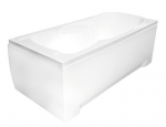 Vann, teisaldatav Besco Majka Nova, 70 cm x 120 cm x 55.5 cm, ristk&uuml;lik, valge