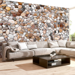 Fototapeet Artgeist Stone Beach 4XLFT505SAM, 280 cm x 392 cm