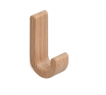 Konks Gedy, 49 mm x 25 mm x 92 mm, puidu/pruun
