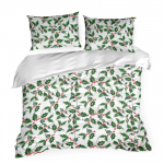 J&otilde;ulu voodipesu komplekt PTR-12, valge/punane/roheline, 160 x 200 cm