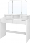Tualettlaud Glamour RDT115W01, valge v., 142 cm x 40 cm x 100 cm