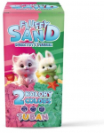 Modelleerimisliiv Tuban Fluffy Sand, roheline v./roosa v., 140 g
