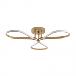 Valgusti lagi Opviq Chandelier Damla, kuldne v.