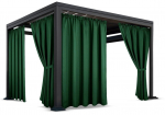 Paviljoni kardin ZMOT-08, 155 x 250 cm, tumeroheline v.