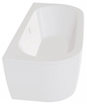 Vann, teisaldatav Besco Volya, 170 cm x 75 cm x 62.5 cm, valge