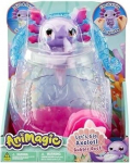 M&auml;ngukujuke, akvaarium Animagic Lets Glo Axolotl, roosa v./violetne v.