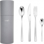 S&ouml;&ouml;giriistade komplekt Verlo Agila, h&otilde;be v., 24 tk.