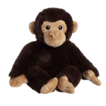 Pehme m&auml;nguasi ahv Aurora Eco Nation Chimpanzee, pruun v., 25 cm