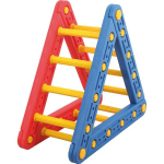 Ronimisredel, kolmnurk Eduplay, 104 cm x 45.5 cm x 92 cm, sinine/punane