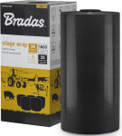 Silo pakkekile Bradas AK-WF500X1800BK, must, 1800 x 0.5 m