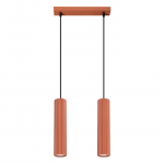 Valgusti lagi Sollux Karbon, GU10, 2 x 10 W, punane v.