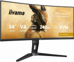 Monitor Iiyama G-Master GCB3486WQSCP-B1 Gold Phoenix, VA, 240 Hz, UWQHD, 34"