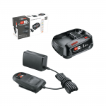 Aku ja laadija komplekt Bosch Green Starter-Set 18V, 18 V, li-ion, 2500 mAh