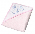 Laste r&auml;tik Tega Bunny, roosa v., 100 cm