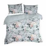 Voodipesukomplekt Rosita, hall v., 70 x 80 cm, 160 x 200 cm