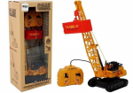 Rc-kraana Lean Toys CAAE Engineering, 1:50, kollane
