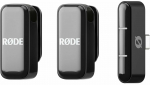 Mikrofoni komplekt R&oslash;de Wireless Micro, must v.