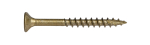 Puidukruvi, keeratavad puu sisse, 4.5 x 50 mm, 25 tk