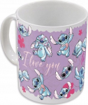 Tass Disney Stitch Angel, valge v./violetne v., 0.325 l