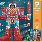 Mosaiik Djeco Space DJ09424, mitmev&auml;rviline