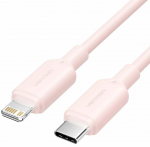 Juhe Vention LAKPH, USB Type C/Lightning, 200 cm, roosa v.