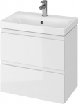 Valamualune vannitoa kapp Cersanit Moduo, valge v., 37.5 cm x 59.5 cm x 57 cm