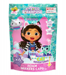 Vannipommi komplekt Gabbys Dollhouse Foam Makers Caps, 96 g, mitmev&auml;rviline, 6 tk