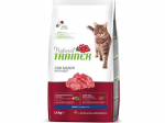 Kuiv kassitoit Natural Trainer Adult, veiseliha, 1.5 kg
