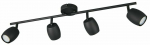 Valgusti lagi Reality Nancy R86264032, GU10, 4 x 35 W, must v.