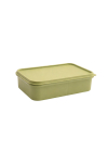 Konteiner toidu jaoks Hermia BU0044, 0.75 l, 19 cm x 13 cm, roheline v.