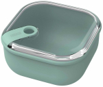 Toidukarp Rotho Ela, 1 l, 16 cm x 16 cm, roheline v.