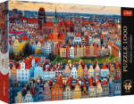 Pusle Trefl View of Gdańsk, Poland, 68 cm x 48 cm, 1000 tk