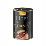M&auml;rg koeratoit Piper Pure, kanaliha/pruun riis, 0.4 kg