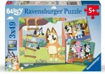 Pusle 3in1 Ravensburger Bluey and friends, 21 cm x 21 cm, 147 tk