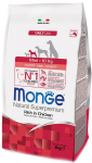 Kuiv koeratoit Monge MINI Puppy & Junior, kanaliha, 3 kg
