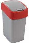 Pr&uuml;gikast Curver FlipBin, h&otilde;be/punane, 10 l, 35 cm x 18.9 cm