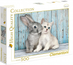 Pusle Clementoni Cat & Bunny 35004, 500 tk