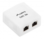 V&otilde;rgutoodete lisad Lanberg FTP Data Box Shielded CAT5e, valge v.