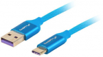 Juhe Lanberg USB To USB Type-C USB, USB Type-C, 0.5 m, sinine