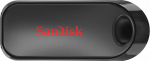 USB m&auml;lupulk SanDisk Cruzer Snap, must v., 64 GB
