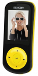 MP3 m&auml;ngija Sencor SFP 5870BYL, kollane v., 8 GB