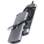 USB jaotur Axagon HMC-6M2, hall v.