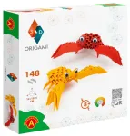 Paberkujukeste valmistamise komplekt Alexander 3D Origami Crabs, punane v./kollane v.