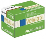 Fotofilm Fujifilm Fujichrome Velvia RVP 50/36, kaadrite arv 36