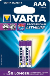 Patareid Varta Professional, AAA, 1.5 V