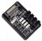 LED valgustuse kontroller Aqua Computer 53300, must v.