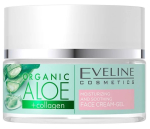 N&auml;okreem Eveline Organic Aloe + Collagen Moisturizing & Soothing, 50 ml