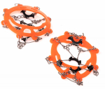 J&auml;&auml;naelad Shoe Chains, oranž v./hall v., Universaalne, 2 tk